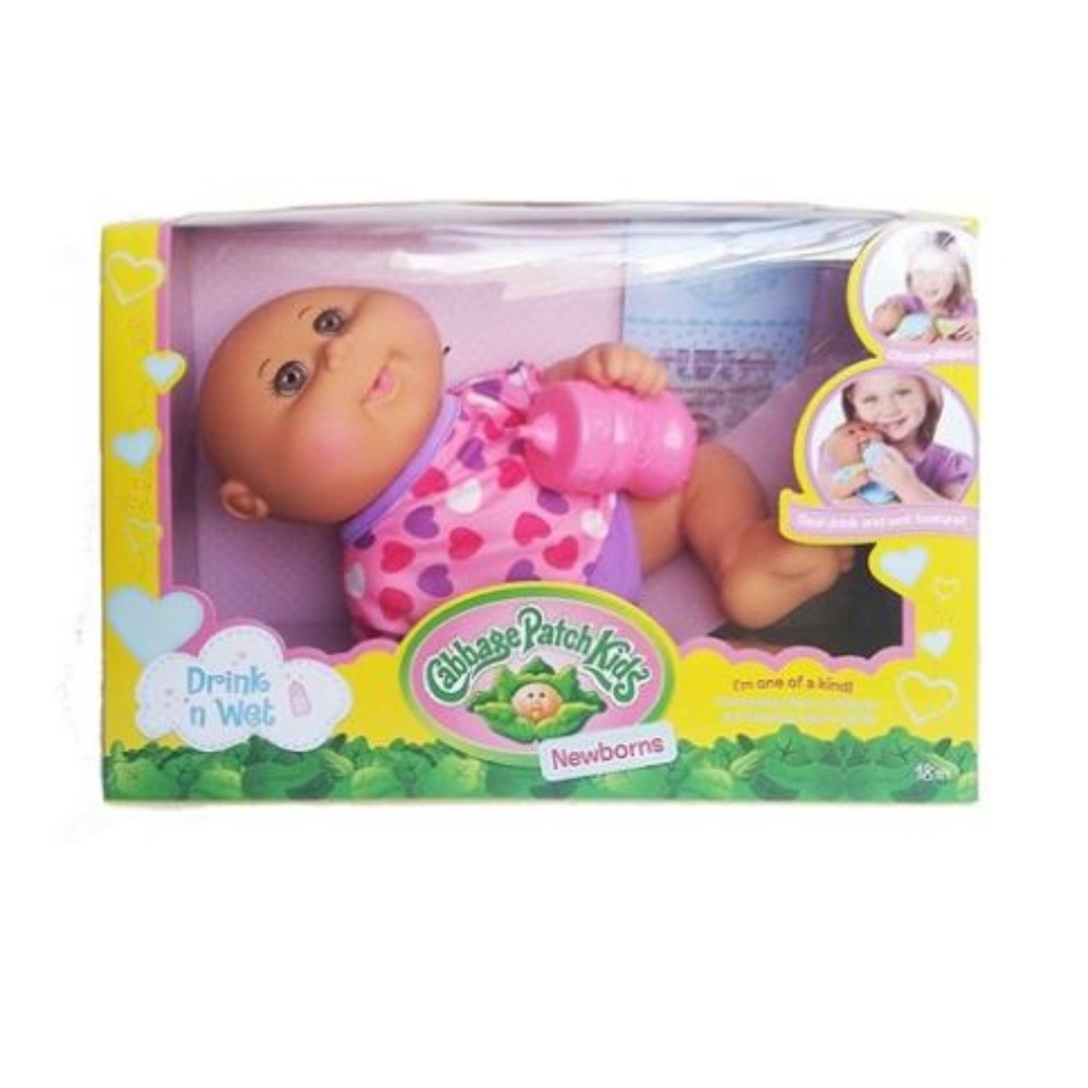 Cabbage Patch Kids Drink 'n Wet Bald Newborns